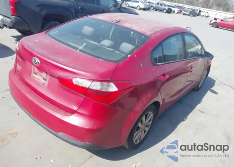 2014 Kia Forte Lx z USA, uszkodzony, nr VIN KNAFX4A64E5137434